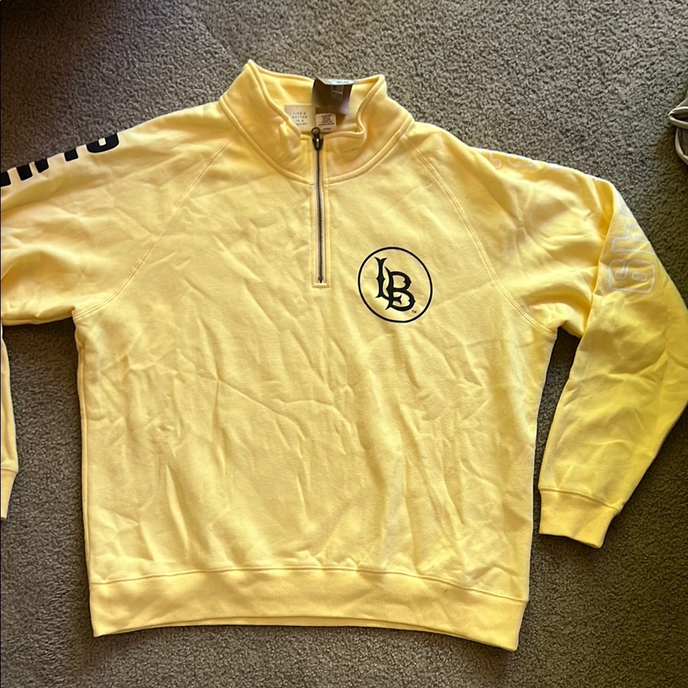 CSU Long Beach Quarter Zip Sweater